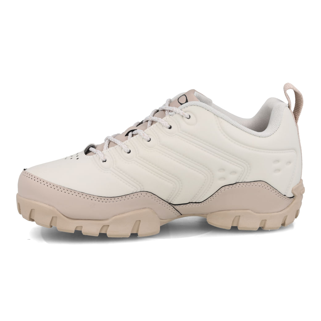 Tênis Oakley Bridge masculino branco em vista lateral para ajuste e conforto
